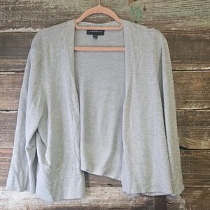 Lane Bryant Light Gray Women's Cardigan, Size 18/20